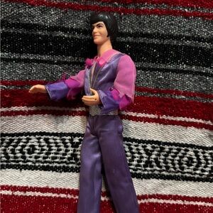 Vintage Donny Osmond Doll with Pink Accents